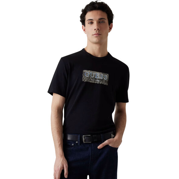 GUESS ΜΠΛΟΥΖΑ ΑΝΔΡΙΚH M5GI19J1314-JBLK