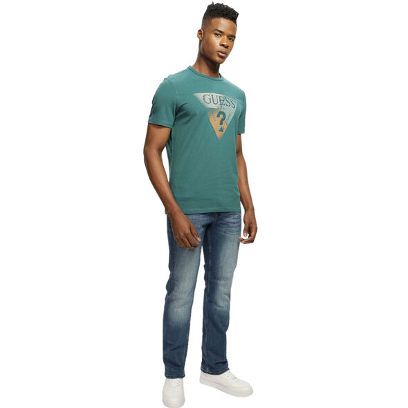 GUESS TRIANGLE LOGO ΜΠΛΟΥΖΑ ΑΝΔΡΙΚH M5RI14J1314-A70L