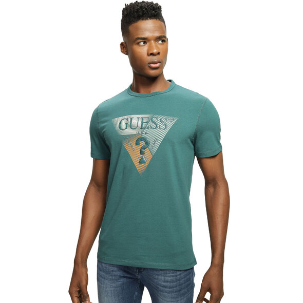 GUESS TRIANGLE LOGO ΜΠΛΟΥΖΑ ΑΝΔΡΙΚH M5RI14J1314-A70L
