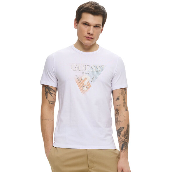 GUESS TRIANGLE LOGO ΜΠΛΟΥΖΑ ΑΝΔΡΙΚH M5RI14J1314-G011