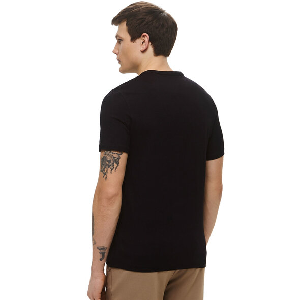 GUESS TRIANGLE LOGO ΜΠΛΟΥΖΑ ΑΝΔΡΙΚH M5RI14J1314-JBLK