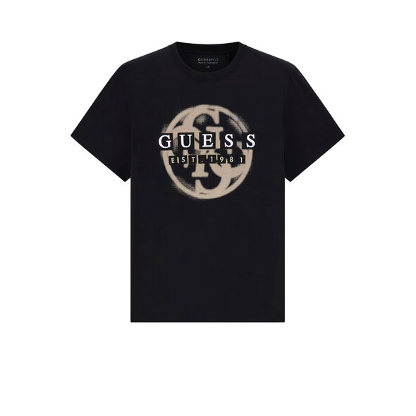 GUESS PATCH LOGO 4G ΜΠΛΟΥΖΑ ΑΝΔΡΙΚΗ M6GI09K2989-JBLK