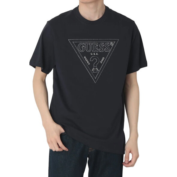 GUESS TRIANGLE STITCHINGS ΜΠΛΟΥΖΑ ΑΝΔΡΙΚΗ M6GI15K3008-G7V2