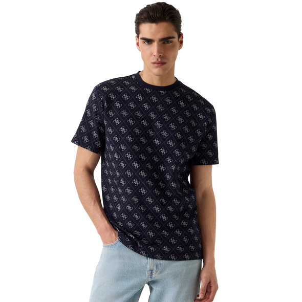 GUESS JACQUARD 4G  ΜΠΛΟΥΖΑ ΑΝΔΡΙΚΗ M6GP34K3200-FBDB