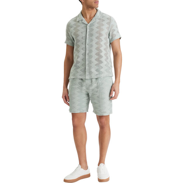 GUESS 'LATTICE' ΠΛΕΚΤΟ ΠΟΥΚΑΜΙΣΟ ΑΝΔΡΙΚΟ M6GP46K3236-A834
