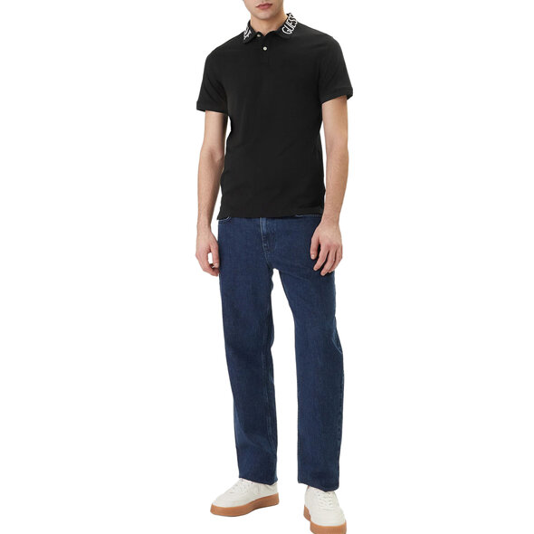 GUESS 'NOLAN' POLO ΜΠΛΟΥΖΑ ΑΝΔΡΙΚΗ M6GP66K307-JBLK