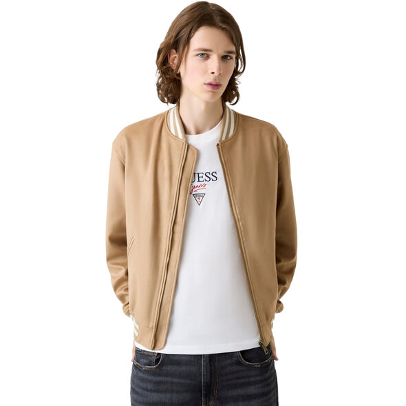 GUESS FAUX SUEDE BOMBER ΜΠΟΥΦΑΝ ΑΝΔΡΙΚΟ M6RL0JWJ842-G1FE
