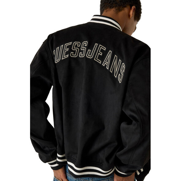 GUESS FAUX SUEDE BOMBER ΜΠΟΥΦΑΝ ΑΝΔΡΙΚΟ M6RL0JWJ842-JBLK