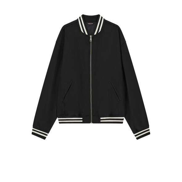 GUESS FAUX SUEDE BOMBER ΜΠΟΥΦΑΝ ΑΝΔΡΙΚΟ M6RL0JWJ842-JBLK