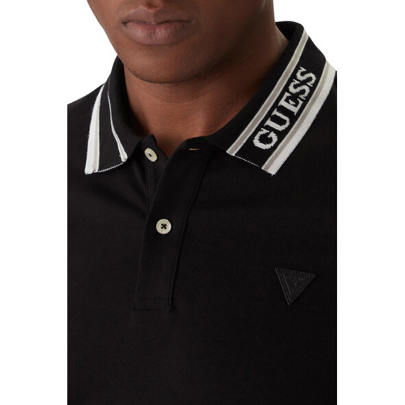 GUESS 'LYLE' POLO ΜΠΛΟΥΖΑ ΑΝΔΡΙΚΗ M6RP60K7O64-JBLK