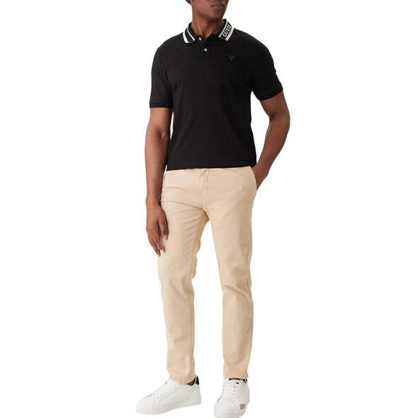 GUESS 'LYLE' POLO ΜΠΛΟΥΖΑ ΑΝΔΡΙΚΗ M6RP60K7O64-JBLK