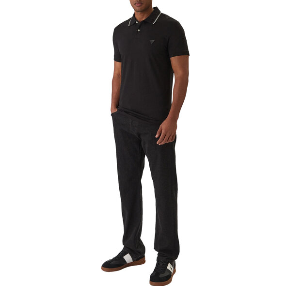 GUESS 'NOLAN' POLO ΜΠΛΟΥΖΑ ΑΝΔΡΙΚΗ M6RP66J1314-JBLK