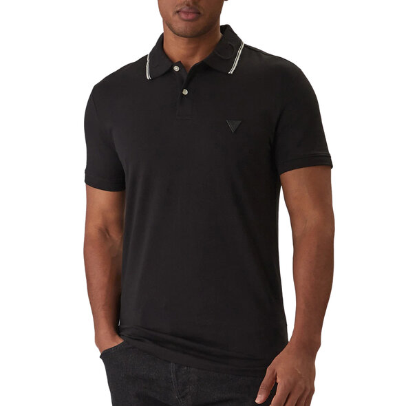 GUESS 'NOLAN' POLO ΜΠΛΟΥΖΑ ΑΝΔΡΙΚΗ M6RP66J1314-JBLK