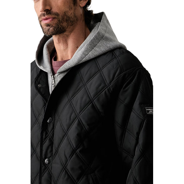 GUESS QUILTED NYLON ΜΠΟΥΦΑΝ ΑΝΔΡΙΚΟ M6YL01W2521-JBLK