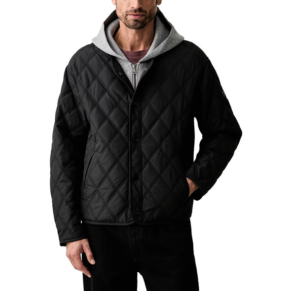 GUESS QUILTED NYLON ΜΠΟΥΦΑΝ ΑΝΔΡΙΚΟ M6YL01W2521-JBLK