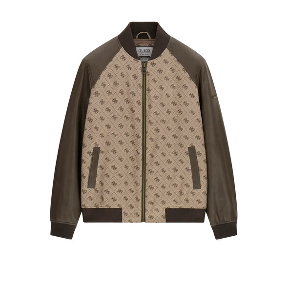 GUESS MONOGRAM BOMBER ΜΠΟΥΦΑΝ ΑΝΔΡΙΚΟ M6YL13W2804-FN4K