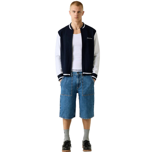 GUESS JACQUARD STAR BOMBER ΜΠΟΥΦΑΝ ΑΝΔΡΙΚΟ M6YR03Z0905-A71W