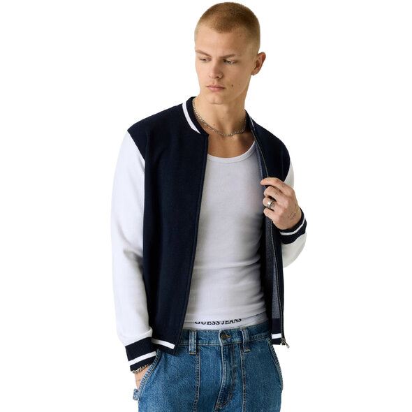 GUESS JACQUARD STAR BOMBER ΜΠΟΥΦΑΝ ΑΝΔΡΙΚΟ M6YR03Z0905-A71W
