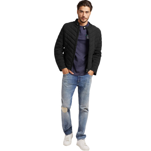 GUESS SLIM PADDED ΜΠΟΥΦΑΝ ΑΝΔΡIKO M84L05W6NW1-JBLK