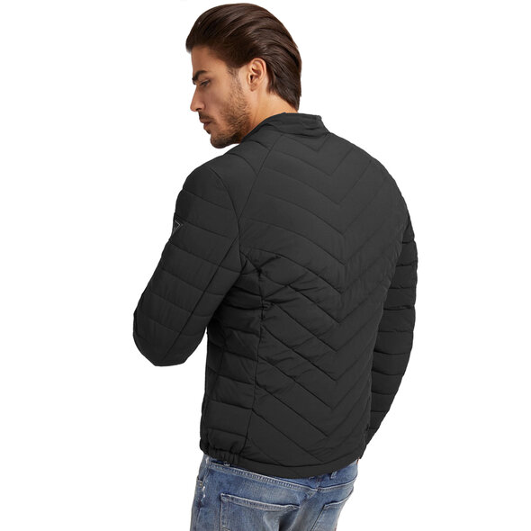 GUESS SLIM PADDED ΜΠΟΥΦΑΝ ΑΝΔΡIKO M84L05W6NW1-JBLK