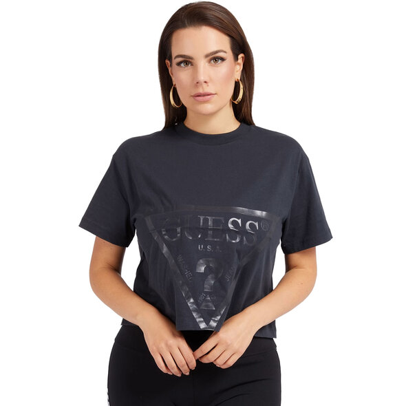 GUESS 'ADELE' CROP ΜΠΛΟΥΖΑ ΓΥΝΑΙΚEIA V2YI06K8HM0-G7FQ