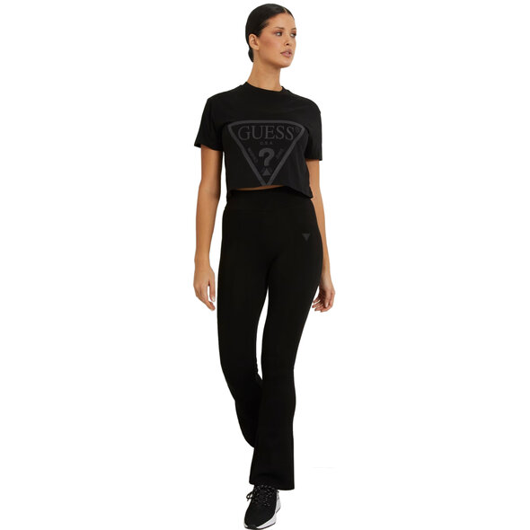GUESS 'ADELE' CROP ΜΠΛΟΥΖΑ ΓΥΝΑΙΚEIA V2YI06K8HM0-JBLK