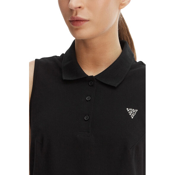 GUESS 'SILVY' POLO ΦΟΡΕΜΑ ΓΥΝΑΙΚΕΙΟ V6GK09K3152-JBLK
