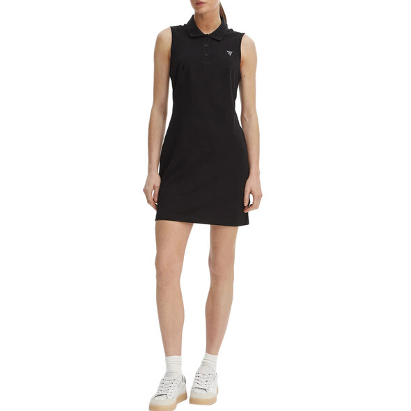 GUESS 'SILVY' POLO ΦΟΡΕΜΑ ΓΥΝΑΙΚΕΙΟ V6GK09K3152-JBLK
