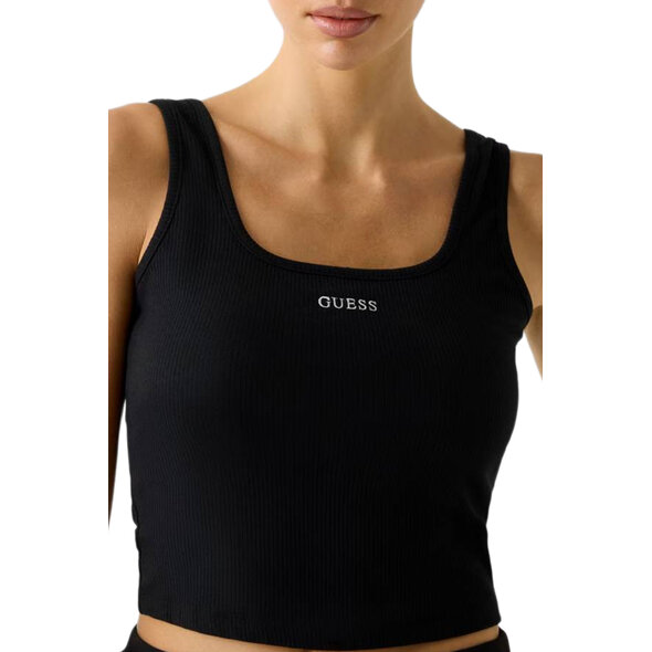 GUESS 'CIRCE' RIB TOP ΓΥΝΑΙΚΕΙΟ V6GP05K2970-JBLK