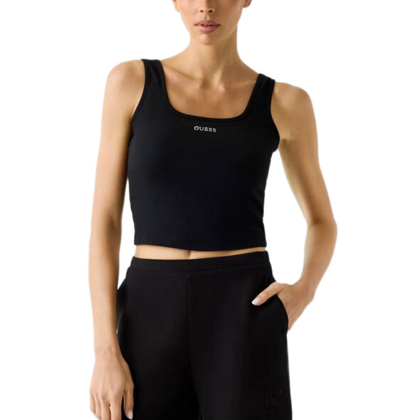 GUESS 'CIRCE' RIB TOP ΓΥΝΑΙΚΕΙΟ V6GP05K2970-JBLK