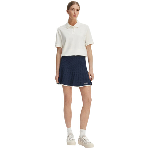 GUESS 'SILVY' BOXY POLO ΜΠΛΟΥΖΑ ΓΥΝΑΙΚΕΙΑ V6GP11K3278-G056