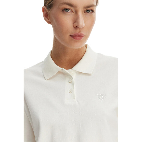 GUESS 'SILVY' BOXY POLO ΜΠΛΟΥΖΑ ΓΥΝΑΙΚΕΙΑ V6GP11K3278-G056