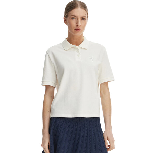 GUESS 'SILVY' BOXY POLO ΜΠΛΟΥΖΑ ΓΥΝΑΙΚΕΙΑ V6GP11K3278-G056