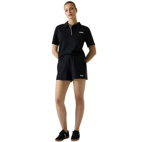 GUESS BOXY POLO ΜΠΛΟΥΖΑ ΓΥΝΑΙΚΕΙΑ V6GP12K3044-JBLK