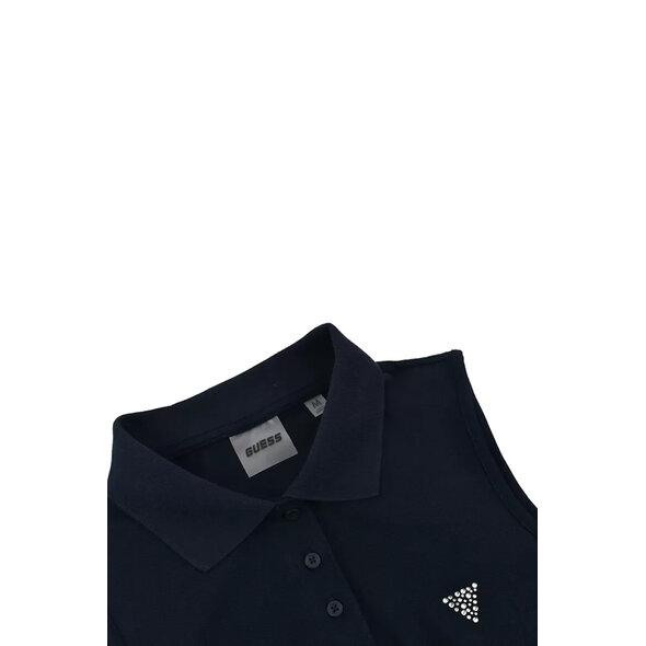 GUESS 'SILVY' SLEEVELESS POLO ΜΠΛΟΥΖΑ ΓΥΝΑΙΚΕΙΑ V6GP19K4771-A71W