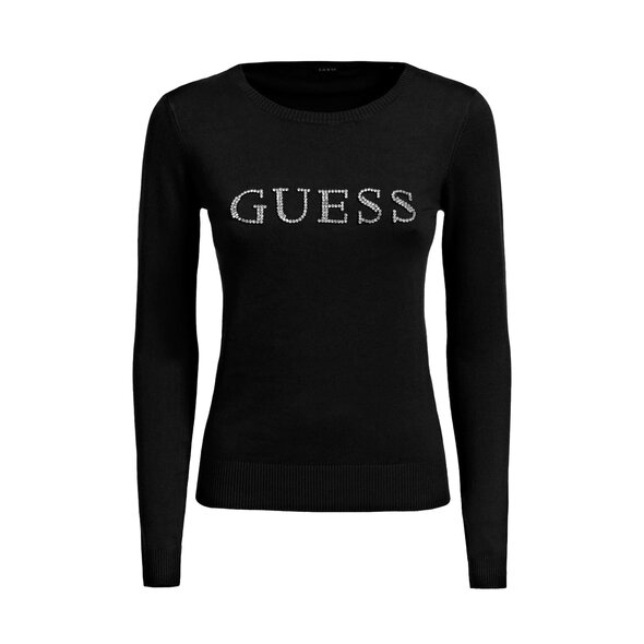 GUESS 'ZOE' ΠΛΕΚΤΗ ΜΠΛΟΥΖΑ ΓΥΝΑΙΚΕΙΑ W0BR0QZ2NQ0-JBLK