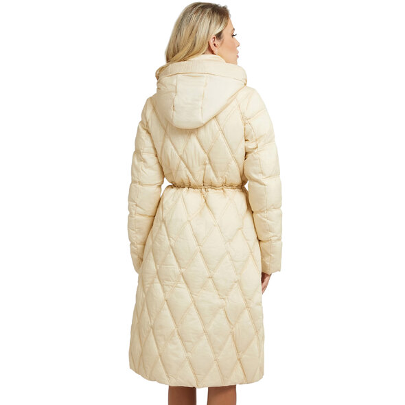 GUESS 'LUCILLE' ΜΑΚΡΥ PUFFER ΜΠΟΥΦΑΝ ΓΥΝΑΙΚEIO W2BL57WEX20-G1M5