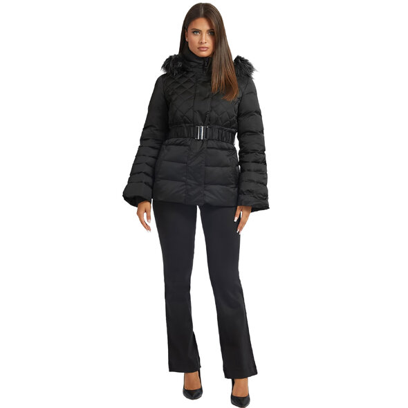 GUESS 'LAURIE' DOWN JACKET ΓΥΝΑΙΚEIO W2BL60WEX52-JBLK