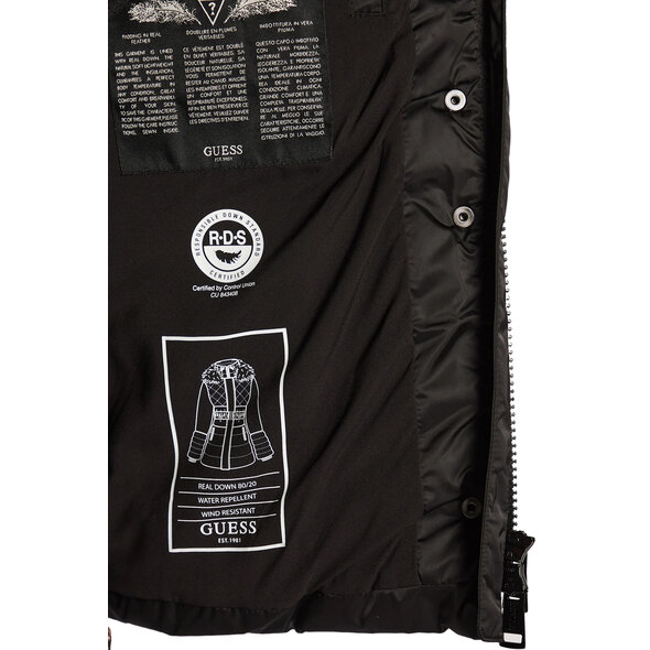 GUESS 'LAURIE' DOWN JACKET ΓΥΝΑΙΚEIO W2BL60WEX52-JBLK