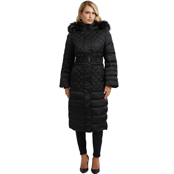 GUESS 'MARLENE' DOWN PUFFER ΜΠΟΥΦΑΝ ΓΥΝΑΙΚEIO W2BL64WEX52-JBLK