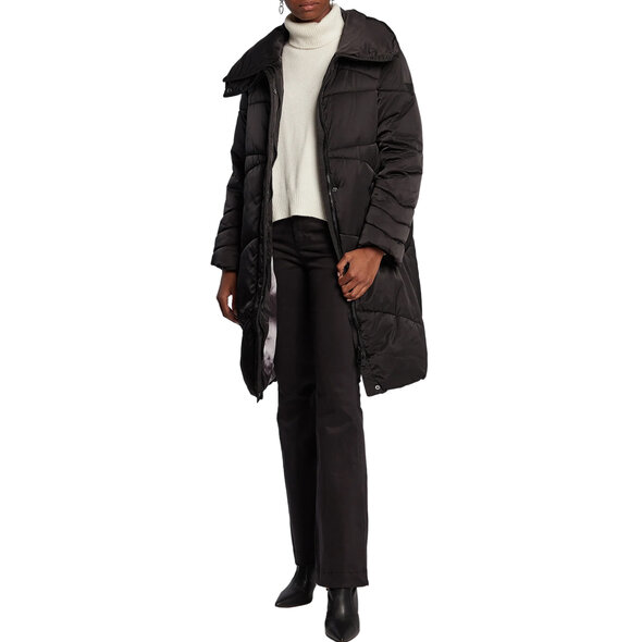 GUESS 'OPHELIE' LONG PUFFER ΜΠΟΥΦΑΝ ΓΥΝΑΙΚEIO W2BL70WF170-JBLK