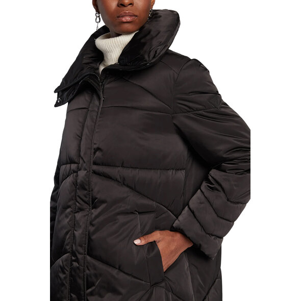 GUESS 'OPHELIE' LONG PUFFER ΜΠΟΥΦΑΝ ΓΥΝΑΙΚEIO W2BL70WF170-JBLK