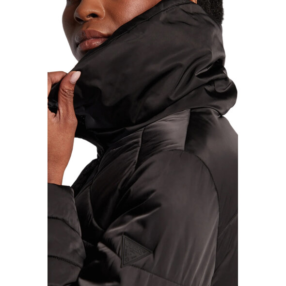 GUESS 'OPHELIE' LONG PUFFER ΜΠΟΥΦΑΝ ΓΥΝΑΙΚEIO W2BL70WF170-JBLK