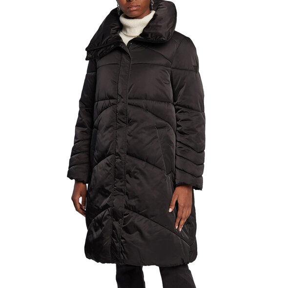 GUESS 'OPHELIE' LONG PUFFER ΜΠΟΥΦΑΝ ΓΥΝΑΙΚEIO W2BL70WF170-JBLK