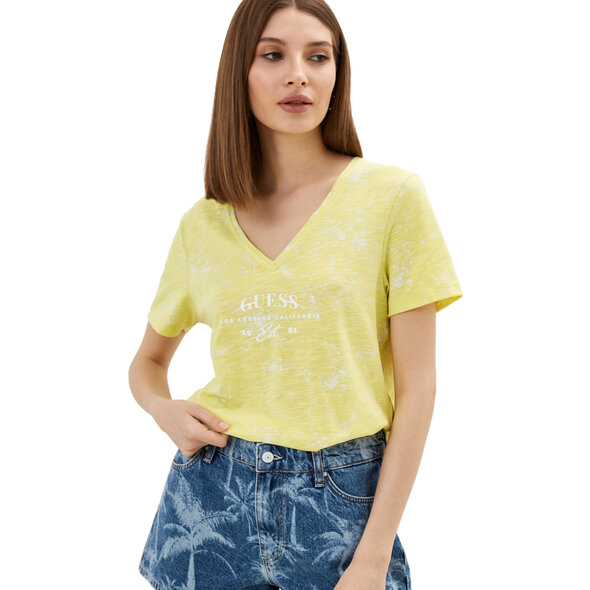 GUESS ALLOVER PRINT ΜΠΛΟΥΖΑ ΓΥΝΑΙΚEIA W3GI31KBQJ0-F24E