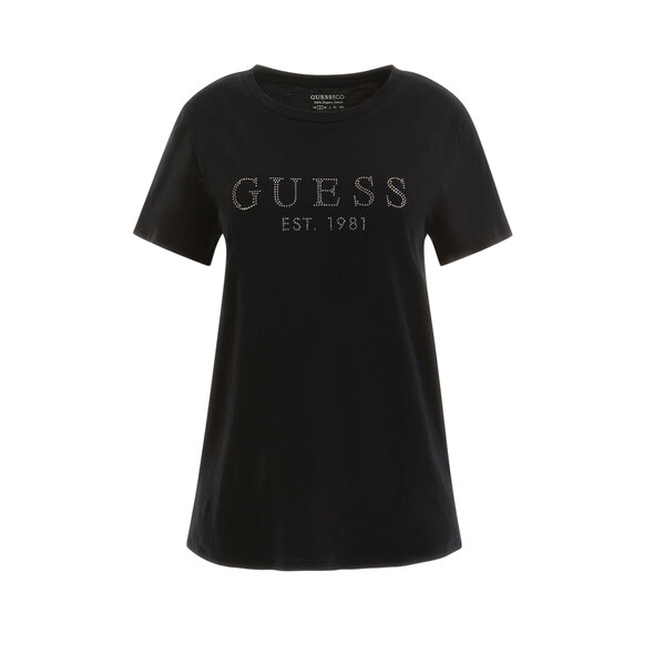 GUESS 'CRYSTAL' ΜΠΛΟΥΖΑ  ΓΥΝΑΙΚEIA W3GI76K8G01-JBLK