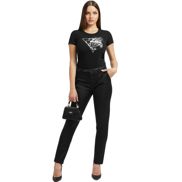 GUESS 'FLOWER' ΜΠΛΟΥΖΑ ΓΥΝΑΙΚEIA W3YI30J1314-JBLK