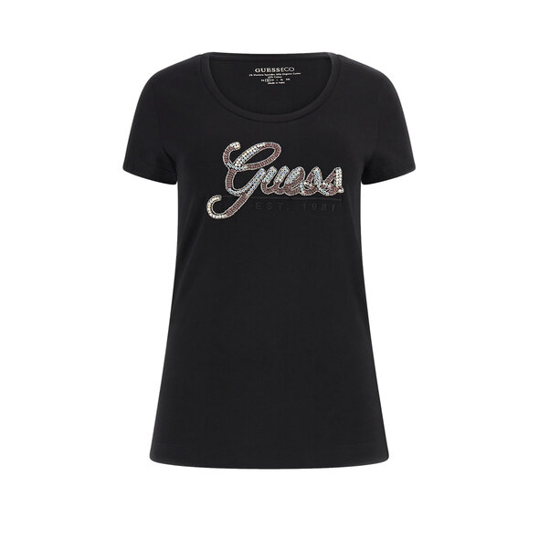 GUESS ΜΠΛΟΥΖΑ ΓΥΝΑΙΚEIA W3YI36J1314-JBLK
