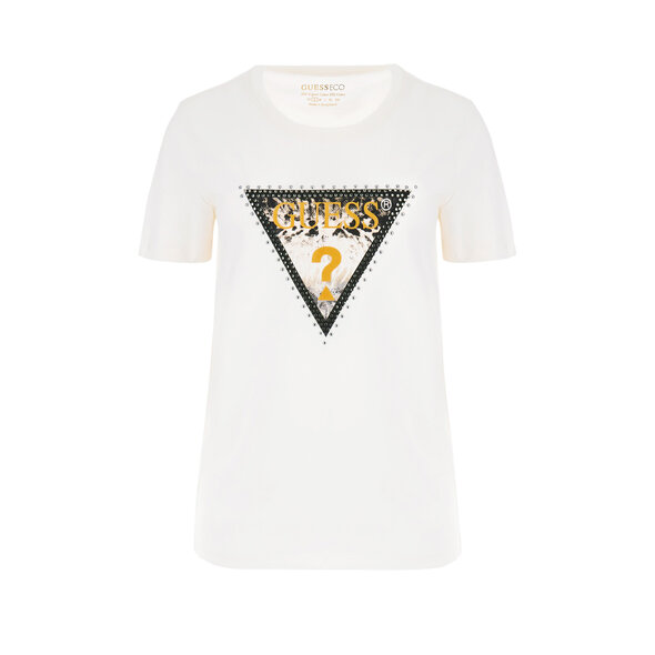 GUESS ΜΠΛΟΥΖΑ ΓΥΝΑΙΚEIA ME ANIMAL TRIANGLE LOGO W3YI41I3Z14-G012