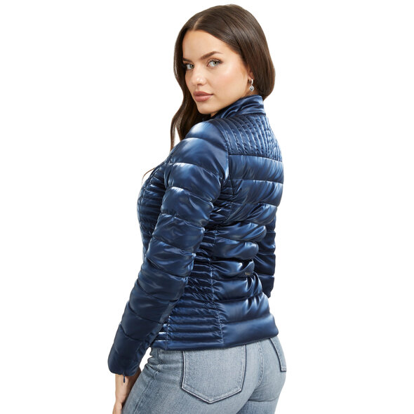 GUESS 'NEW VONA' SLIM COATED PUFFER JACKET ΓΥΝΑΙΚEIO W3YL14WFJ10-G7P1